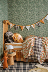 Elma Floral Flat Sheet