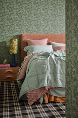 Mulberry Gingham Duvet Cover