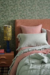 Mulberry Gingham Fitted Sheet