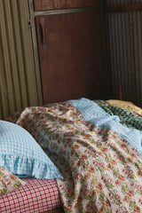 NEW - Fairywren Check Pillowcase Sets