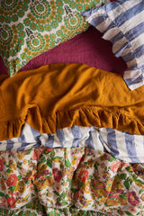 SHIPS JULY - Chambray Stripe Duvet Cover