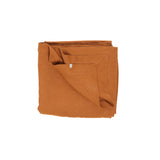 NEW - Terracotta Heavyweight Linen Bedcover
