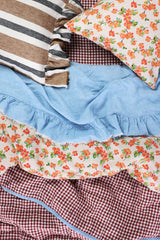 Mulberry Gingham Fitted Sheet