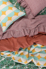 Mulberry Gingham Pillowcase Sets