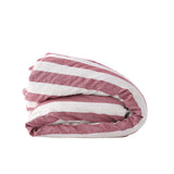 SHIPS APRIL - Sangria Stripe Duvet Cover