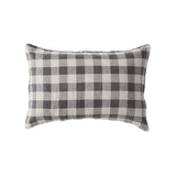 SHIPS SEPTEMBER - Licorice Gingham Pillowcase Sets