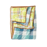 SHIPS APRIL - Citron/Peacock Double Sided Quilt