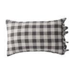 SHIPS SEPTEMBER - Licorice Gingham Pillowcase Sets