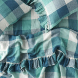 SHIPS APRIL - Peacock Check Flat Sheet