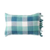 SHIPS APRIL - Peacock Check Pillowcase Sets