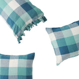 SHIPS APRIL - Peacock Check Pillowcase Sets