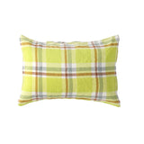 SHIPS APRIL - Citron Check Pillowcase Sets