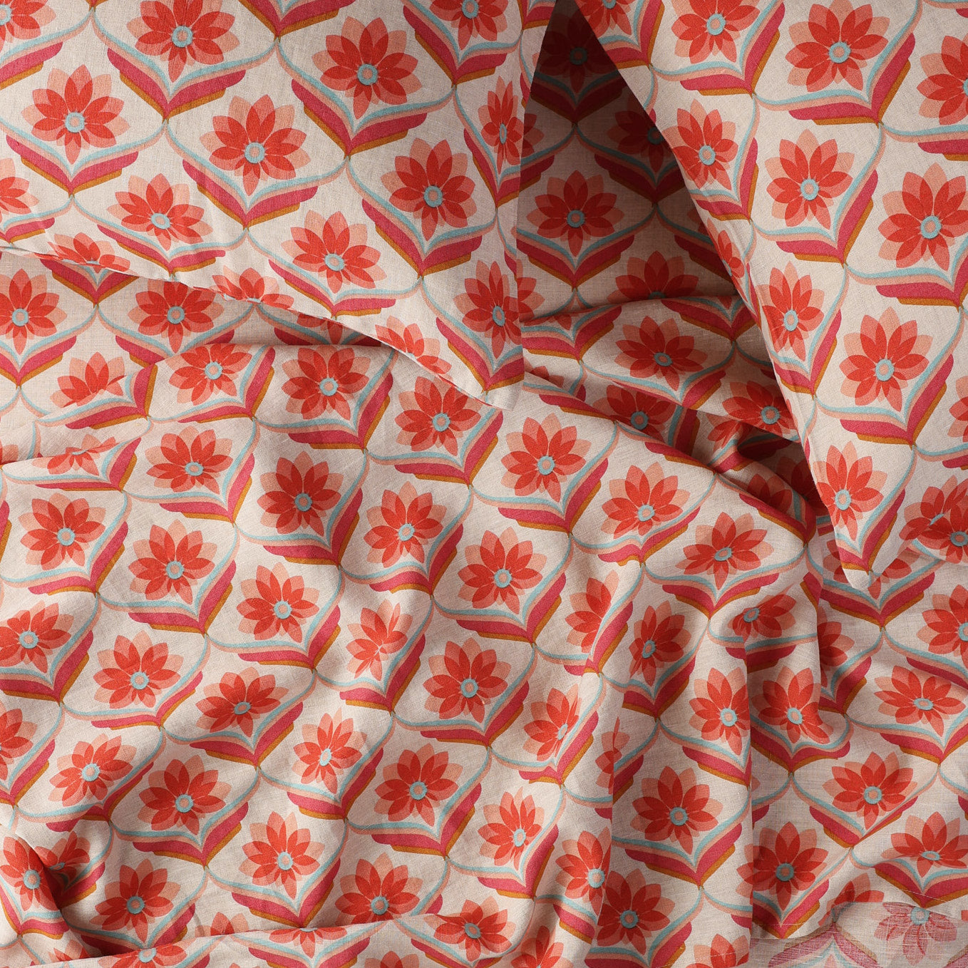 Edie Floral Flat Sheet – Society of Wanderers