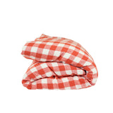 SHIPS SEPTEMBER - Cherry Gingham Duvet Cover