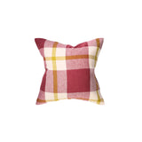 SHIPS SEPTEMBER - Plum Check Cushion