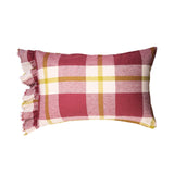 SHIPS SEPTEMBER - Plum Check Pillowcase Sets