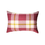 SHIPS SEPTEMBER - Plum Check Pillowcase Sets