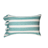 SHIPS JULY - Emerald Stripe Pillowcase Sets