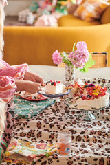 Leopard Linen Napery