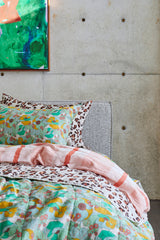 Leopard/Sunday Double Sided Quilt