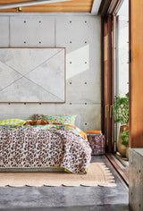 Leopard/Sunday Double Sided Quilt