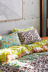 Leopard/Sunday Double Sided Quilt