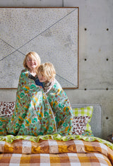 Leopard/Sunday Double Sided Quilt