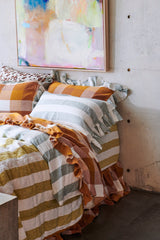 Biscuit Full Ruffle Pillowcase Set