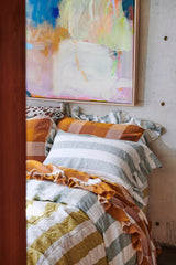 Biscuit Full Ruffle Pillowcase Set