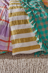 SHIPS MID NOVEMBER - Havana Gingham Flat Sheet