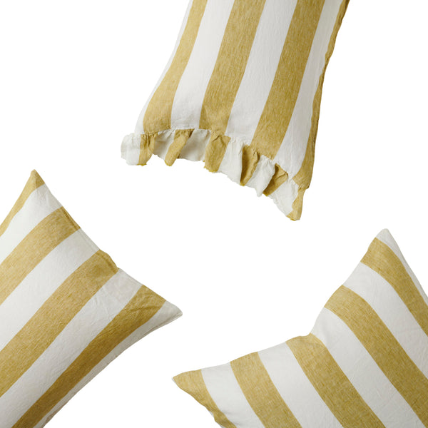 Kelp Stripe Pillowcase Sets