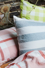 SHIPS APRIL - Fog Stripe Pillowcase Sets
