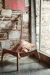 SHIPS APRIL - Biscuit Check Cushion