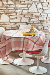 SHIPS APRIL - Floss Check Linen Napery