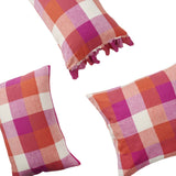 SHIPS MID NOVEMBER - Sherbet Check Pillowcase Sets