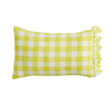 Limoncello Gingham Pillowcase Sets