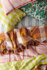Limoncello Gingham Pillowcase Sets