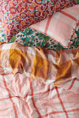 SHIPS APRIL - Floss Check Duvet Cover