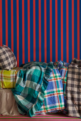 Licorice Gingham Pillowcase Sets