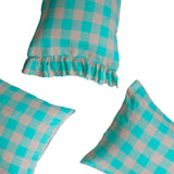 SHIPS MID NOVEMBER - Havana Gingham Pillowcase Sets