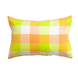 Peach Lemonade Check Pillowcase Sets - Standard