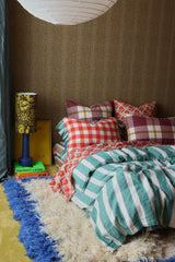 SHIPS JULY - Emerald Stripe Duvet Cover