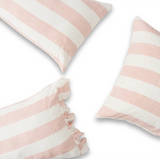 SHIPS JULY - Blush Stripe Pillowcase Sets