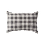 Licorice Gingham Pillowcase Sets