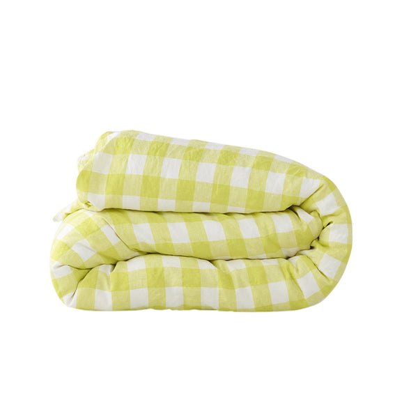 SHIPS MAY - Limoncello Gingham Duvet