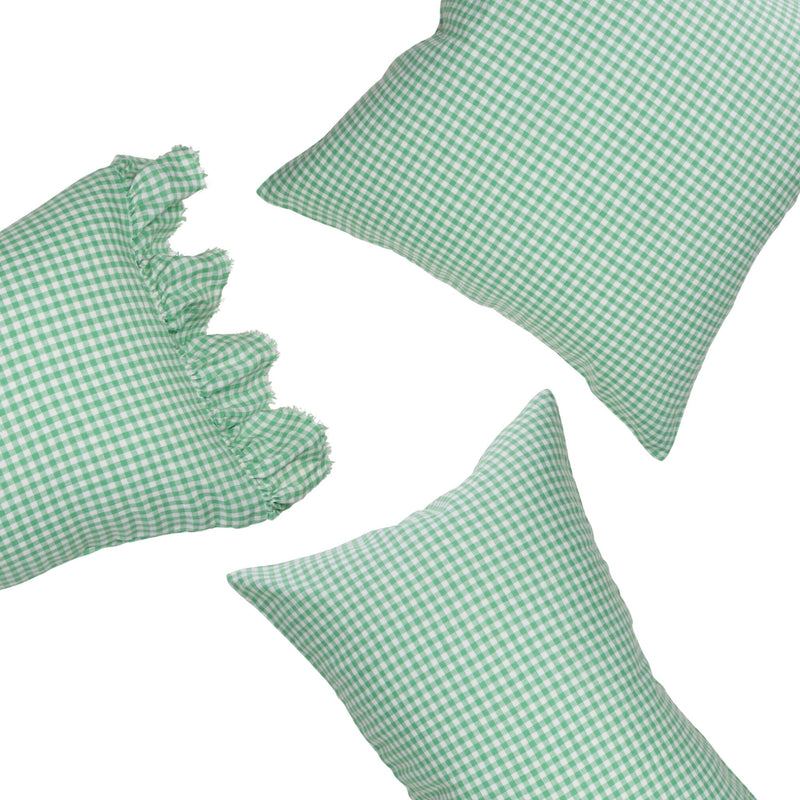 SHIPS SEPTEMBER - Fresco Gingham Pillowcase Sets