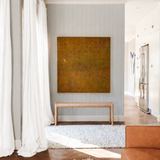 Ivory Linen Curtain