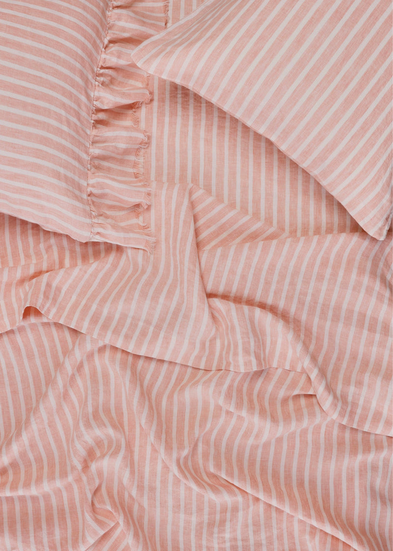 SHIPS SEPTEMBER - Pesca Stripe Flat Sheet