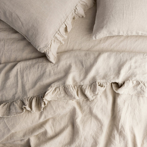 BACK IN STOCK  - Natural Fitted Sheet