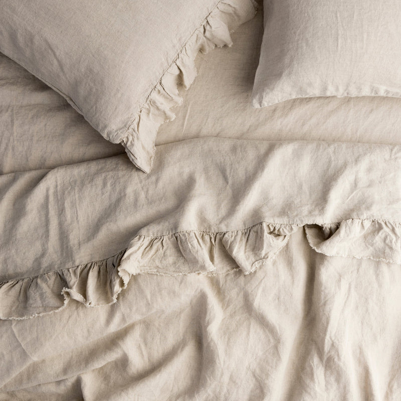 BACK IN STOCK  - Natural Fitted Sheet
